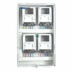 PXD2 單相四表位機(jī)械表(電子表)表箱(不帶空開位）