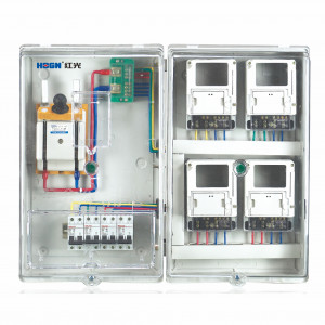 PXD2 單相四表位機(jī)械表(電子表)表箱(整體拼裝）